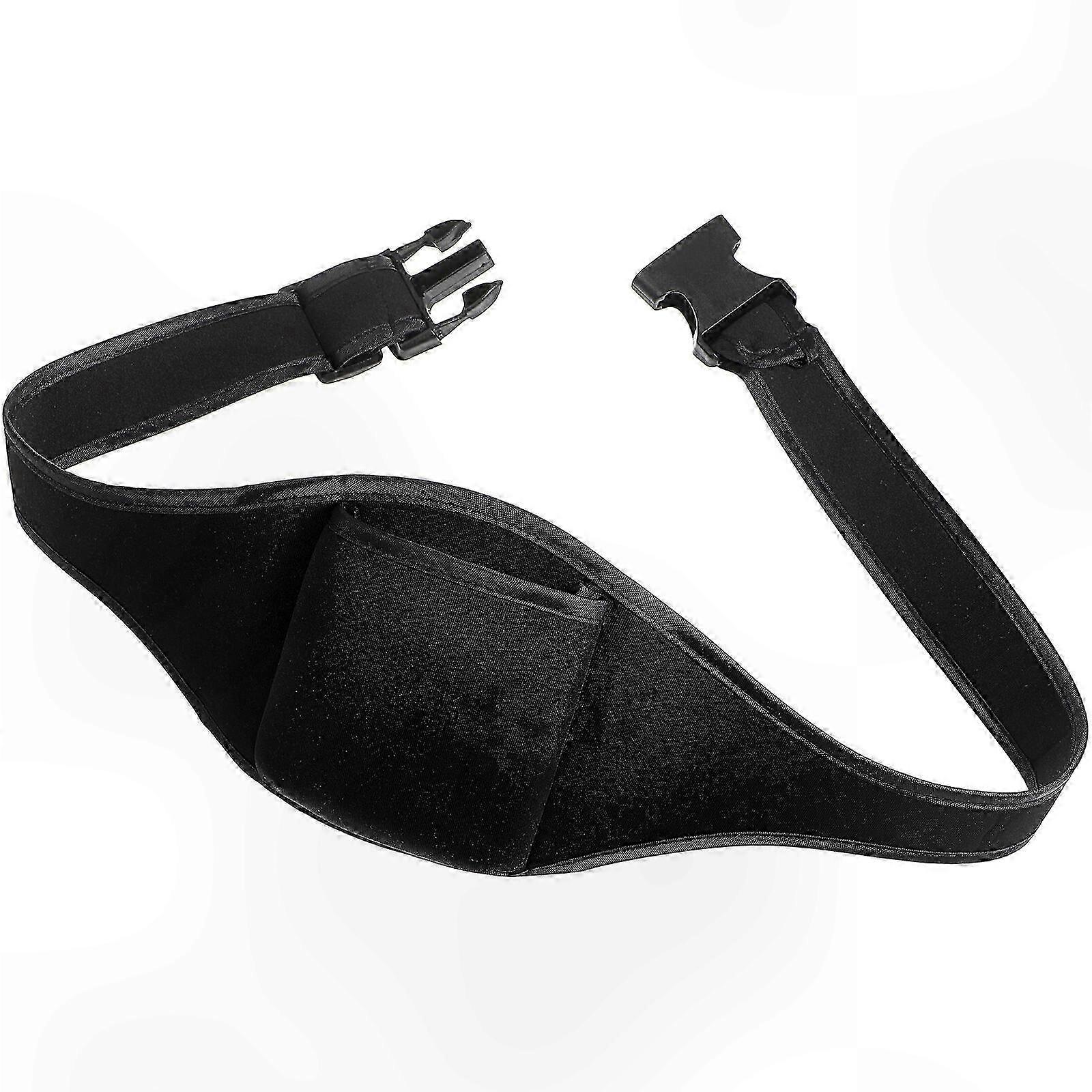 Adjustable Microphone Pouch for Fitness Instructors - Secure Belt Carrier for Workout Enthusiasts
