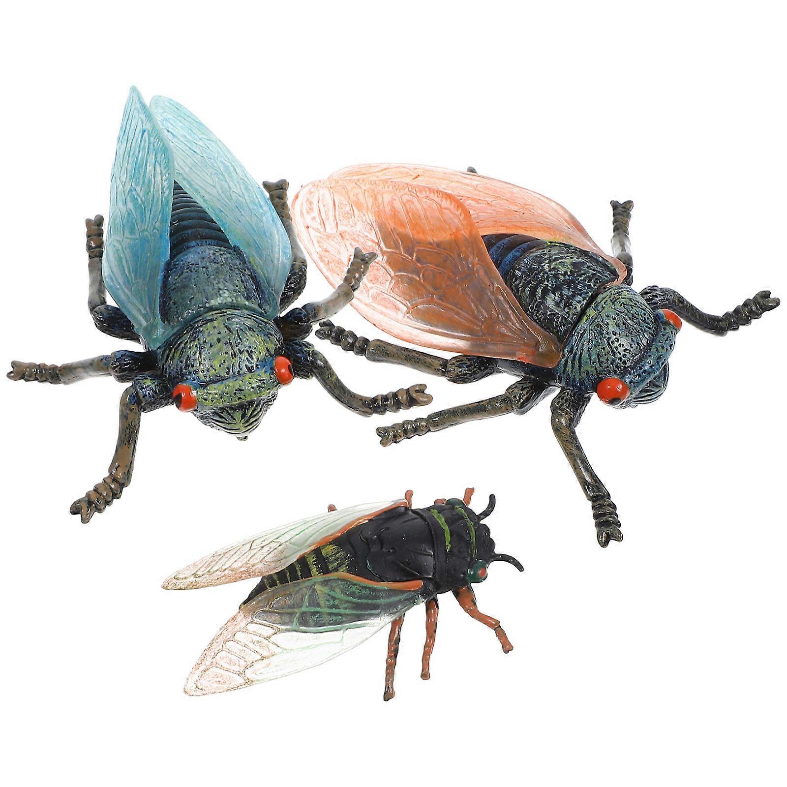Fake Cicadas Simulation Cicada Toy for Decoration 15Pcs