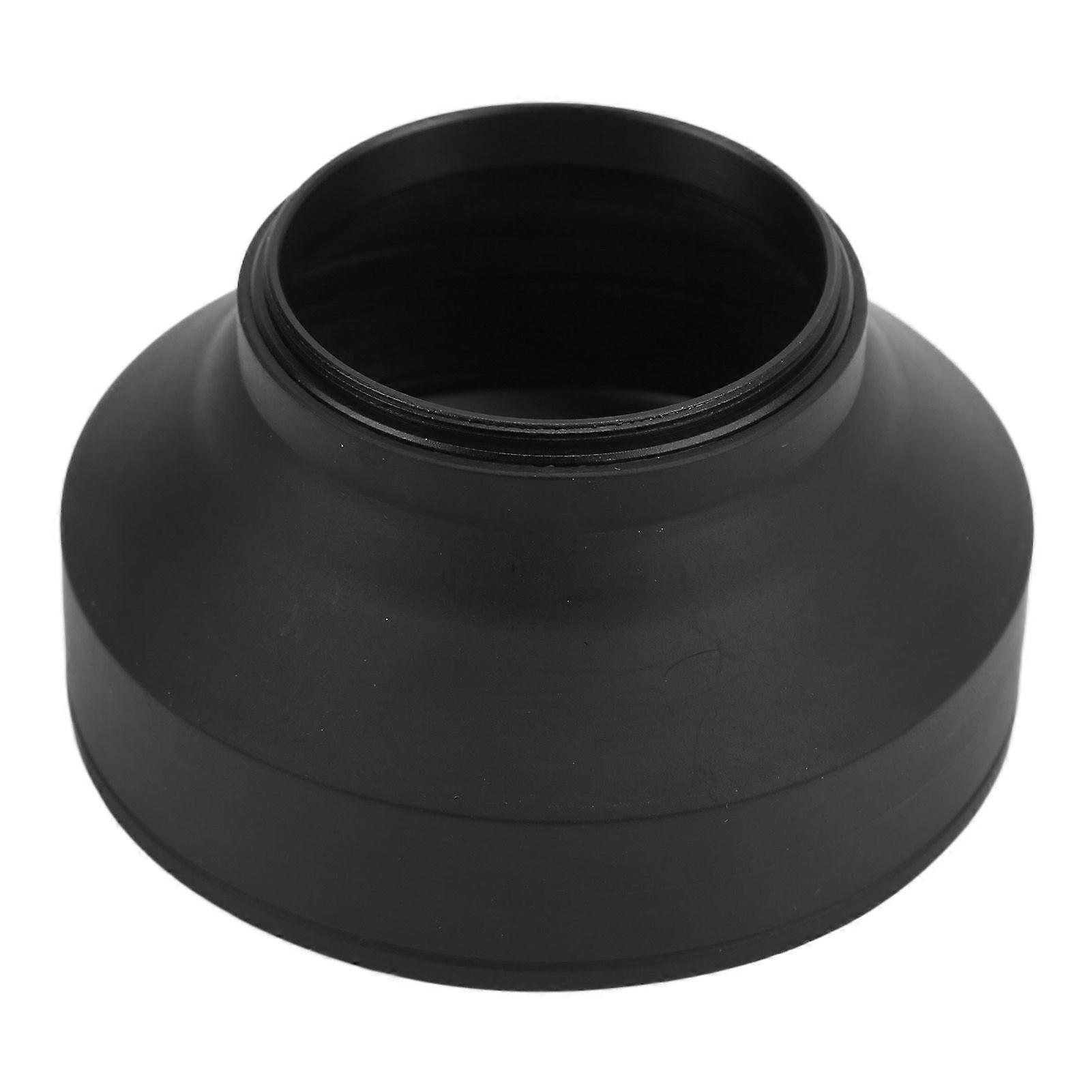 Camera Lens Hoods Foldable Prevent Astigmatism Prevent Damage Digital Lens Hood for Camera58mm/2.3in