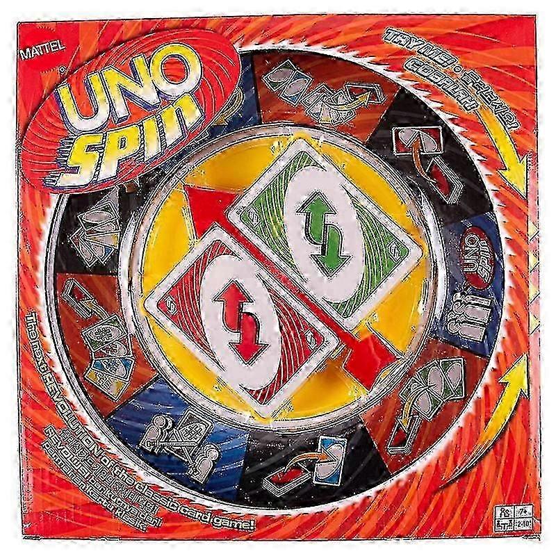 Uno Games Spin Board Game Entertainment Playing S Toys For-Yogu