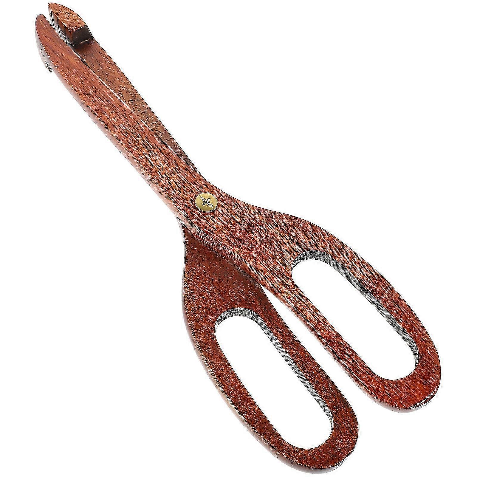 Multi-Functional Wooden Toaster Tongs for Kitchen Use, 3-Piece Set