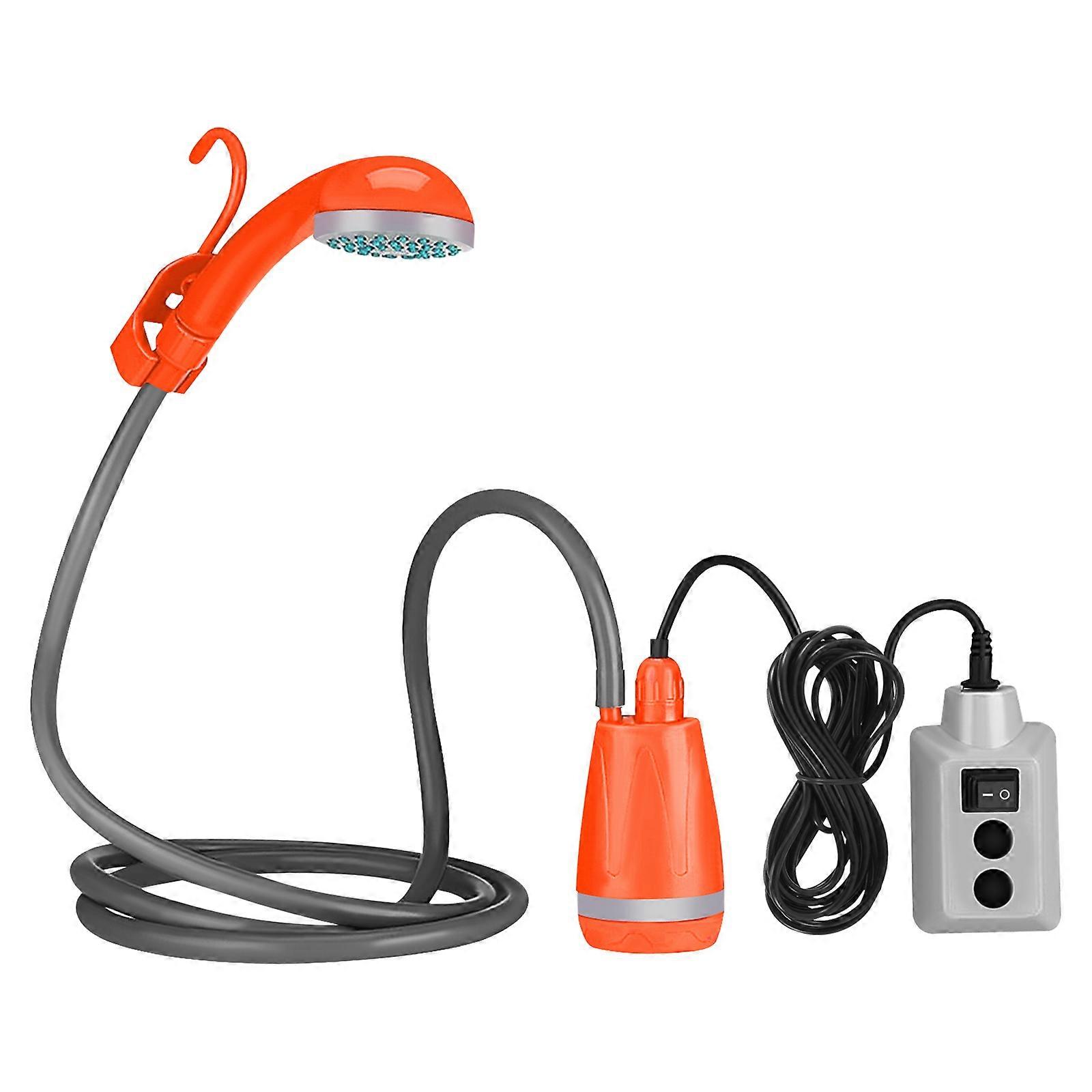 Outdoor Portable Shower Pump Rechargeable Shower Camping Pump