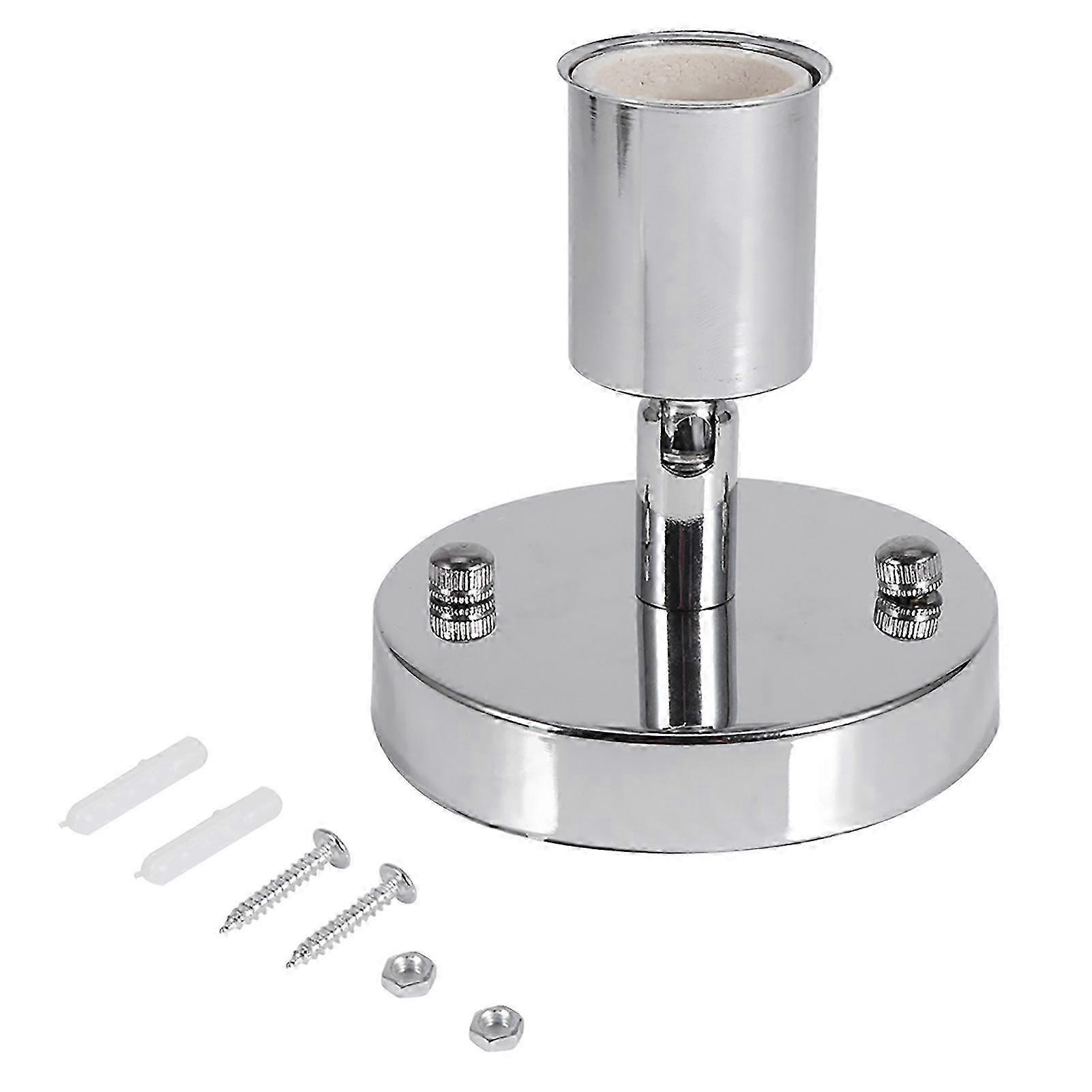 E27 Modern Vintage Ceiling Light Wall Mounted Lamp Bulb Holder Socket 180 Rotating Black 26s