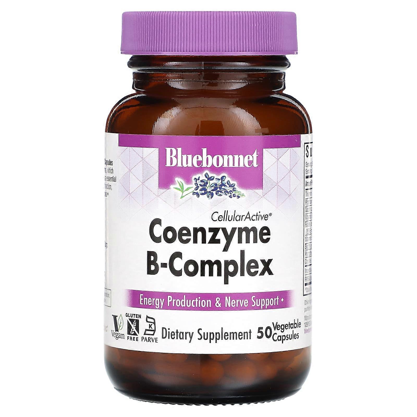 Coenzyme B-Complex, 50 Vegetable Capsules