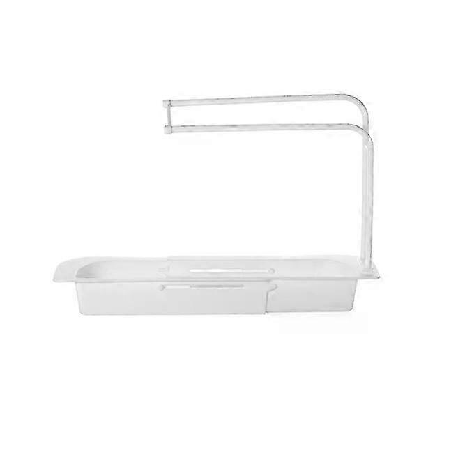 Half Set Kitchen Sink Strainer Sponge & Towel Rack - Adjustable Dish Drainer with Telescopic Design & Filter Function for Efficient Storage