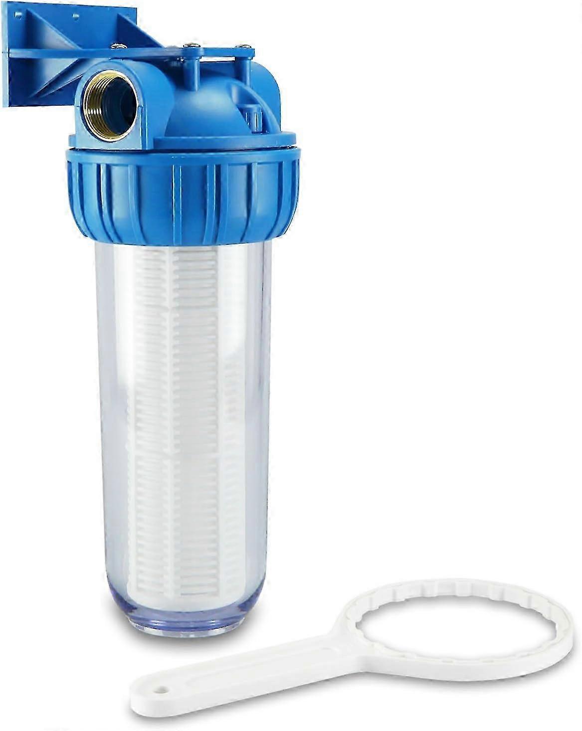 Pre-Filtration System With Clear Housing, Designed For Longevity, Washable Filter Protects Against Sand And Solid Bodies, Quick Cleaning Rep