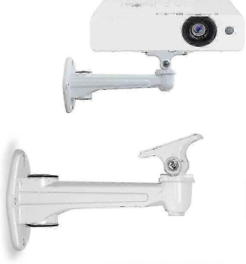 16 - 20 Cm Aluminum 3 Kg Load 360 Rotatable Mini Projector Wall Mount for Projector CCTV Camera Webcam
