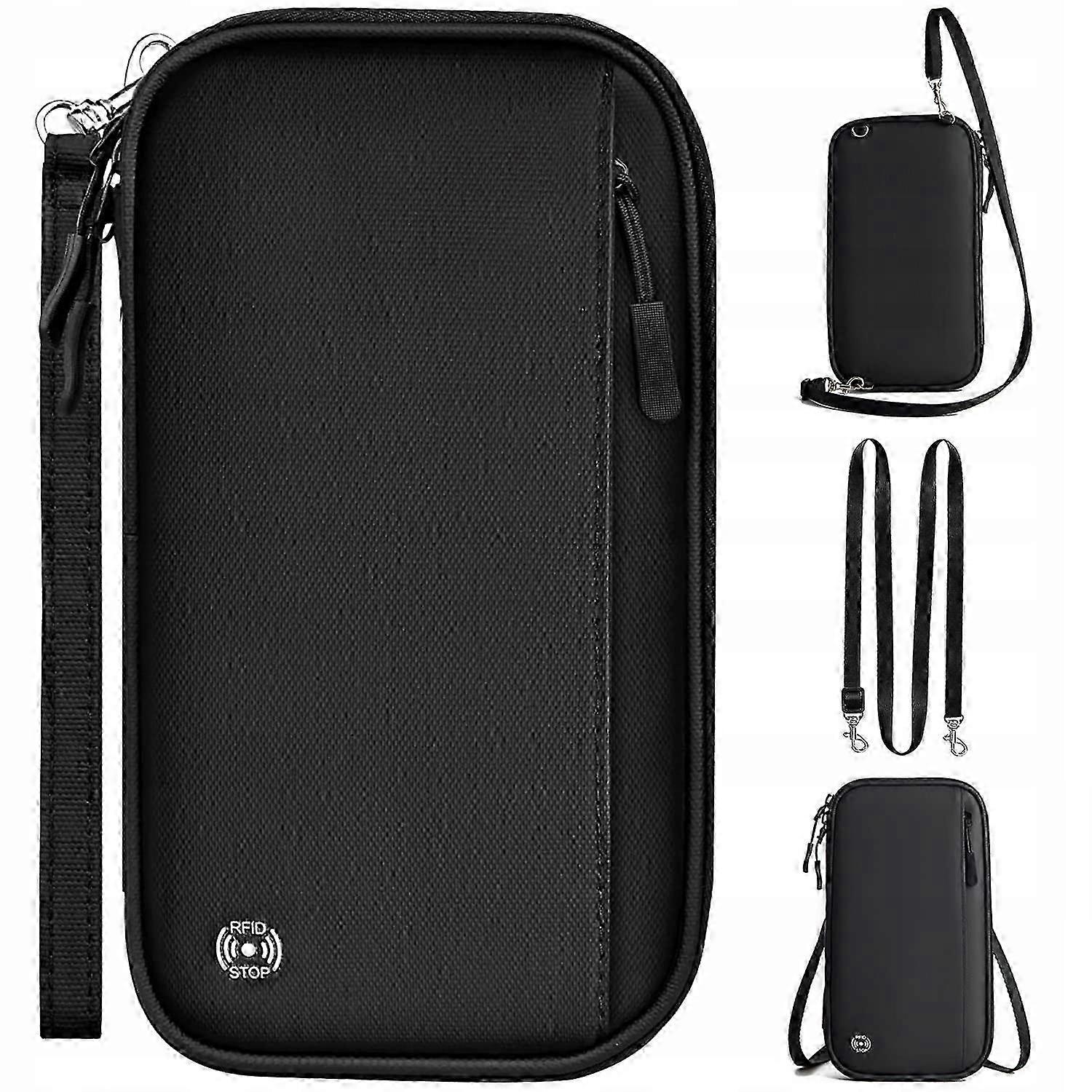 Organizer Case Travel Wallet For Rfid Documents