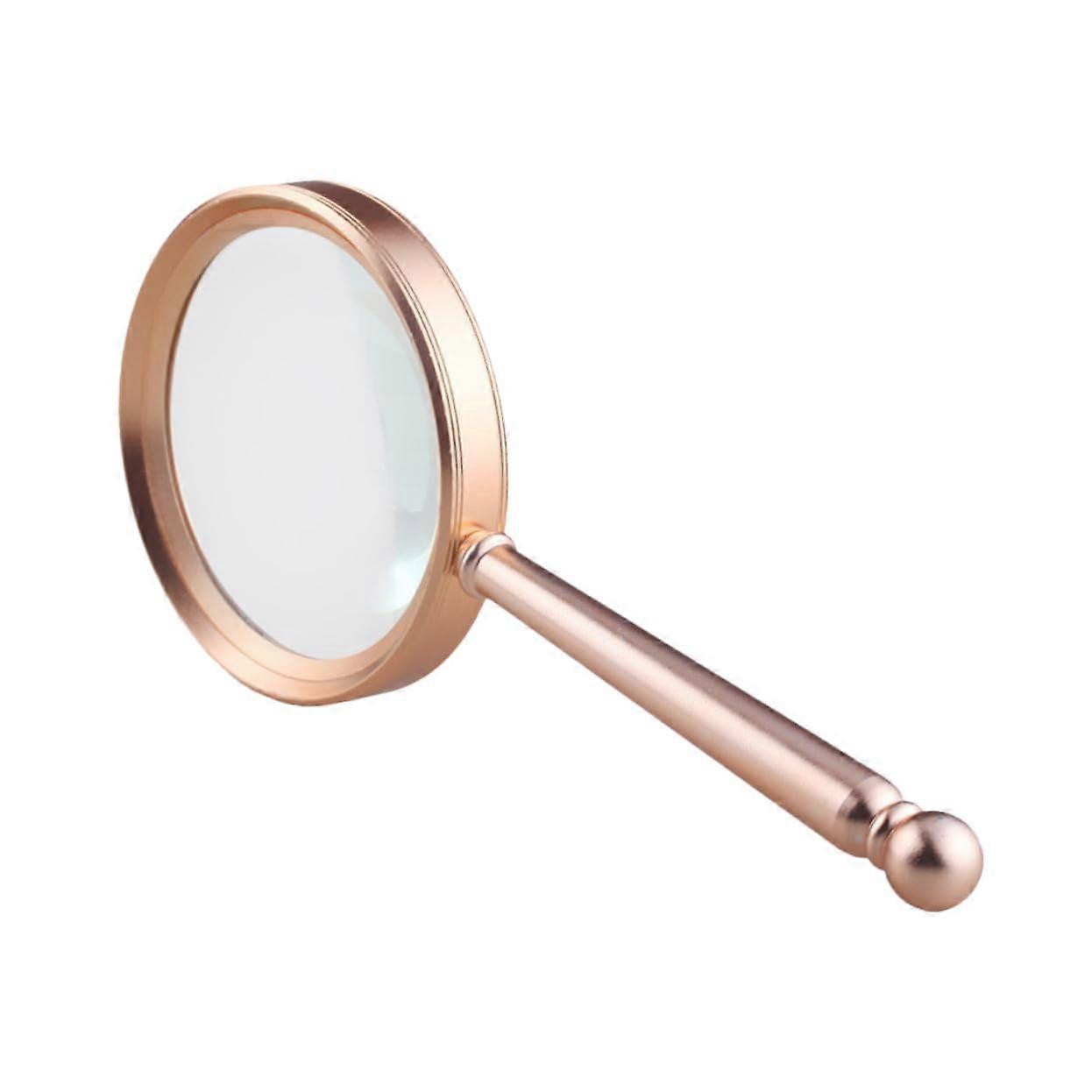 Handheld Reading Magnifier With Handle, Portable Lightweight Magnifying Glass For Seniors, Home Use