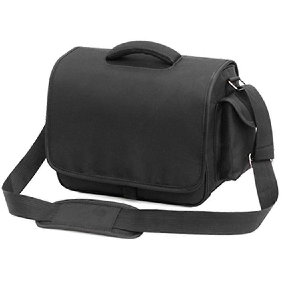 Projector Shoulder Bag - Portable, Shockproof Storage Thick Protective Layers for Cameras and Projectors Black