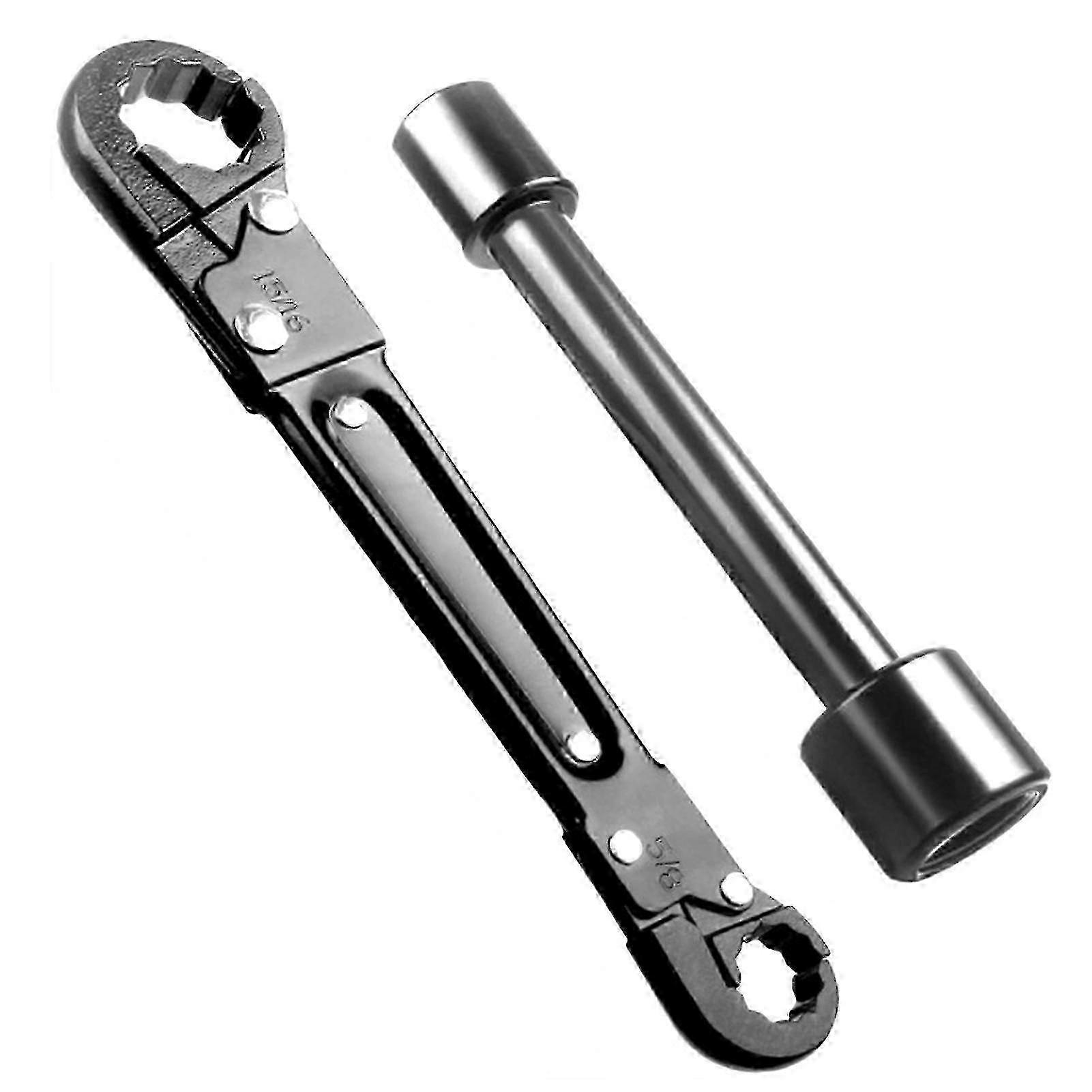 Hot Multifunctional Plumbing Tools Angle Stop Wrench Kit Removing Compression Rings Tool For Washbasin Sink