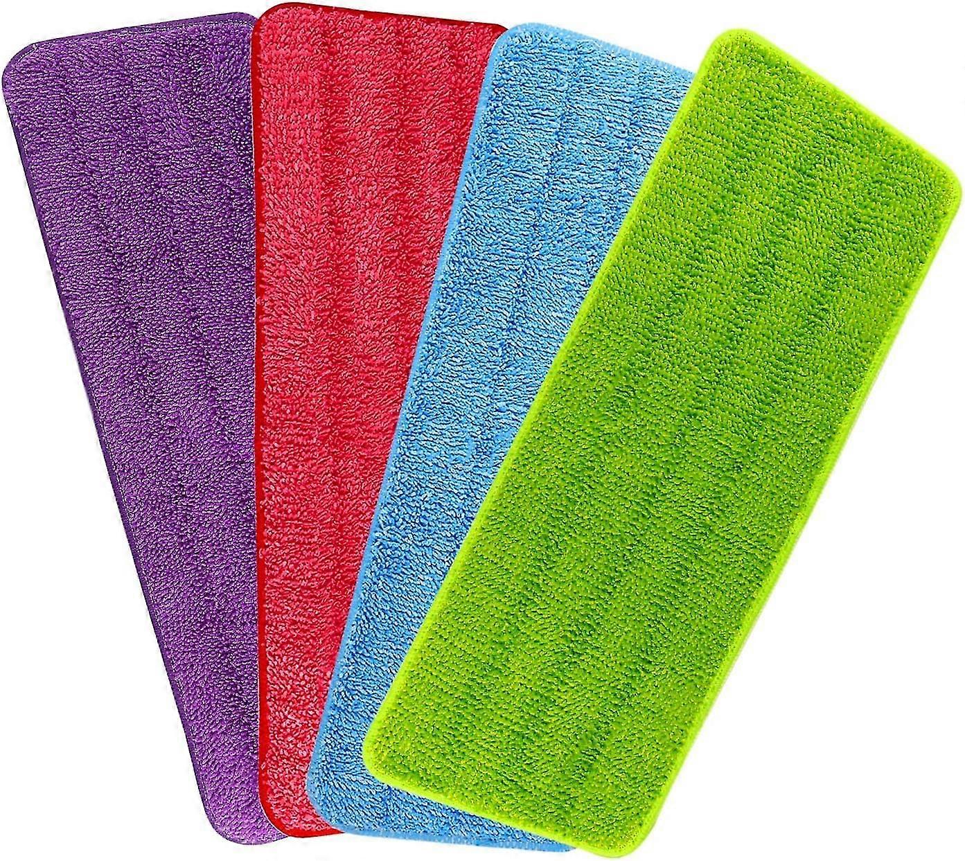 4 Pack Spray Mop Pads Microfiber Mops Refill Pad Mop