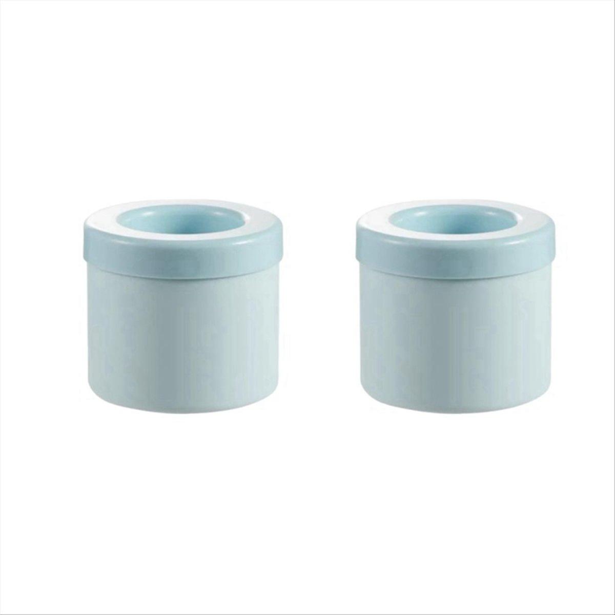 Small Ice Maker Cup Maker Mold Cylinder Silicone Ice Tray A