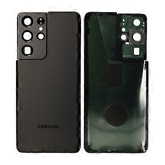 Voor Samsung Galaxy S21 Ultra 5G Back - Zwart
