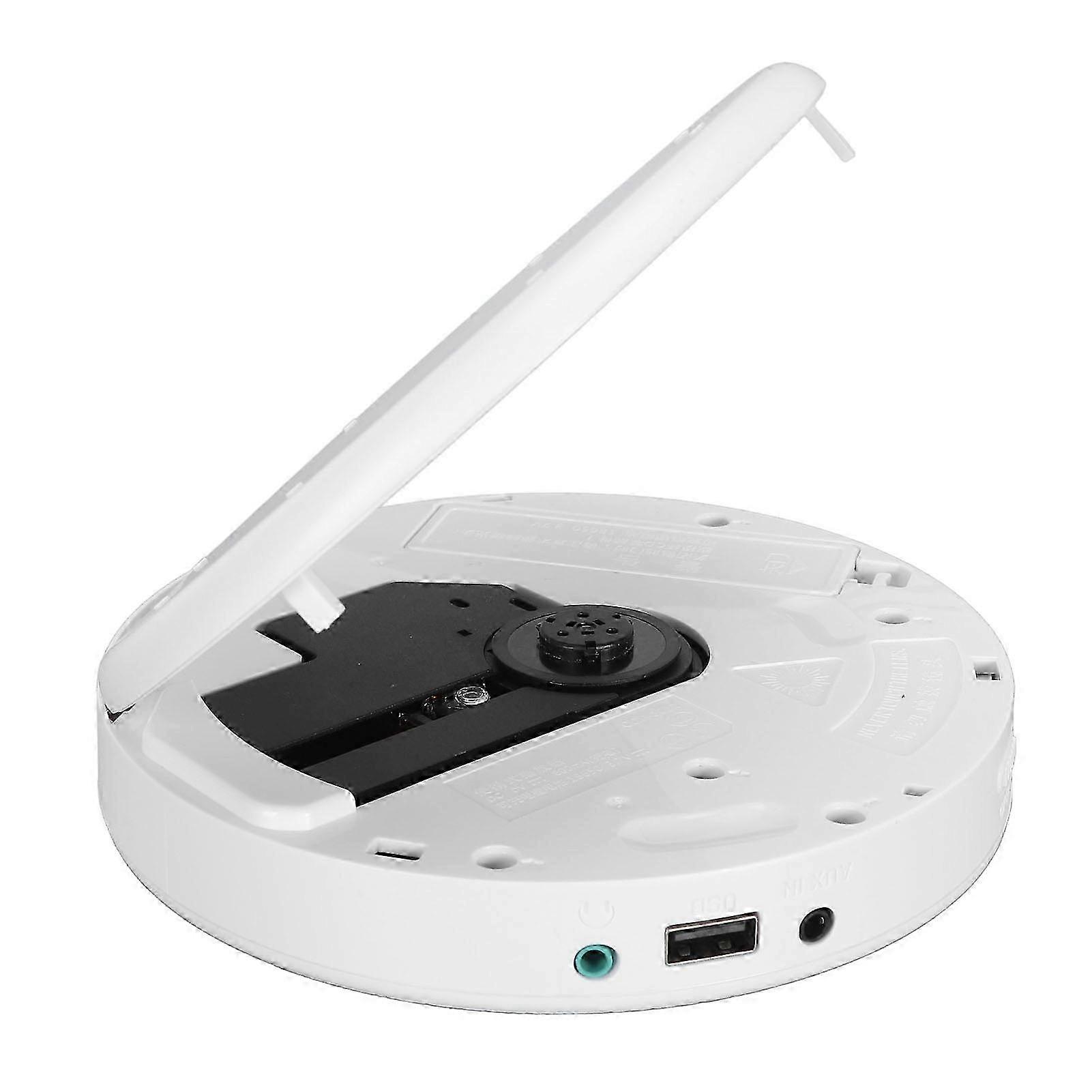 Anti-Shock CD Player with 2000mAh Rechargeable Battery, AUX Output for Car and Home Audio