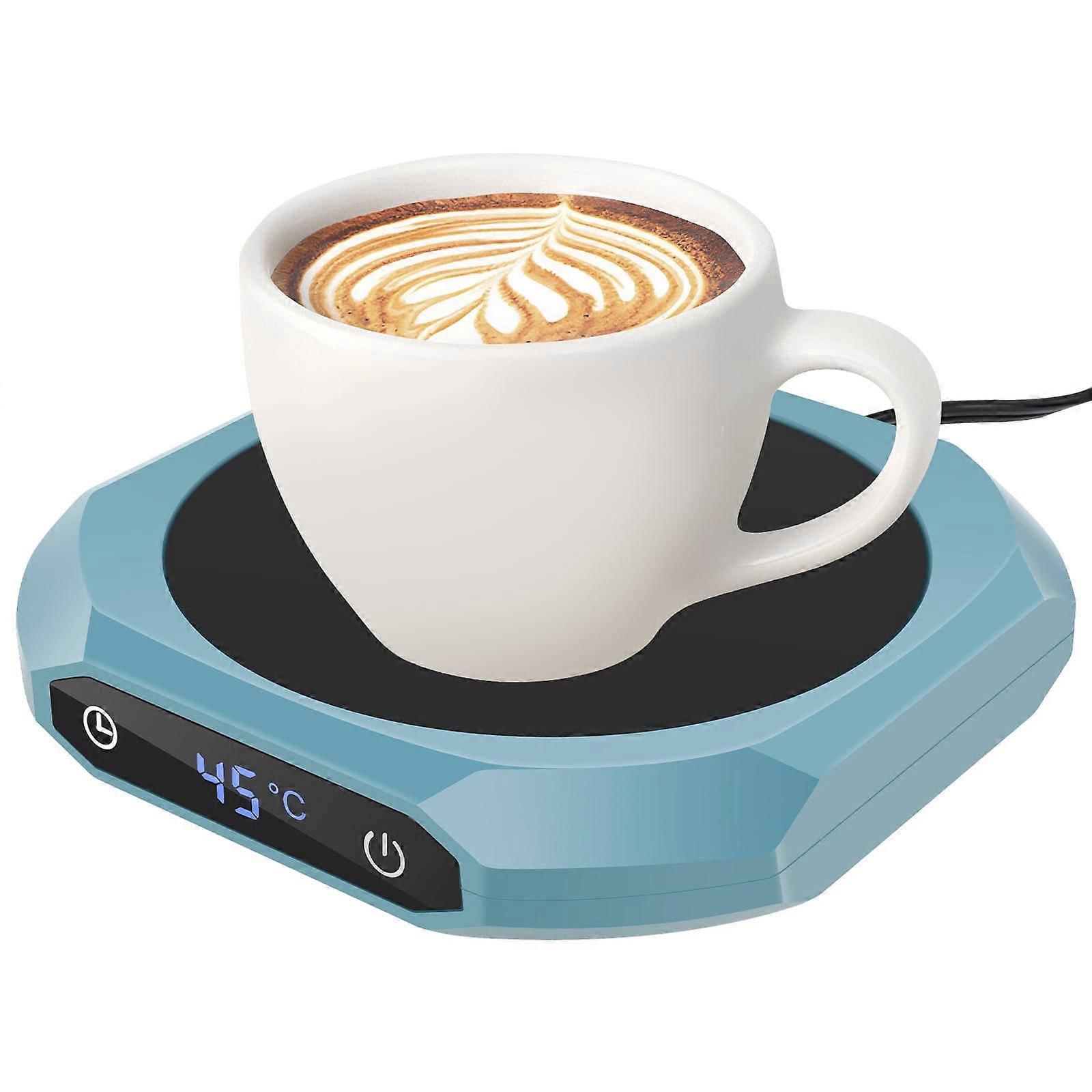 Wekvgz Coffee Mug Warmer with Anti Skid Pad, 3 Temp Settings, Auto Power Off, compatible with most cups, ideal for home
