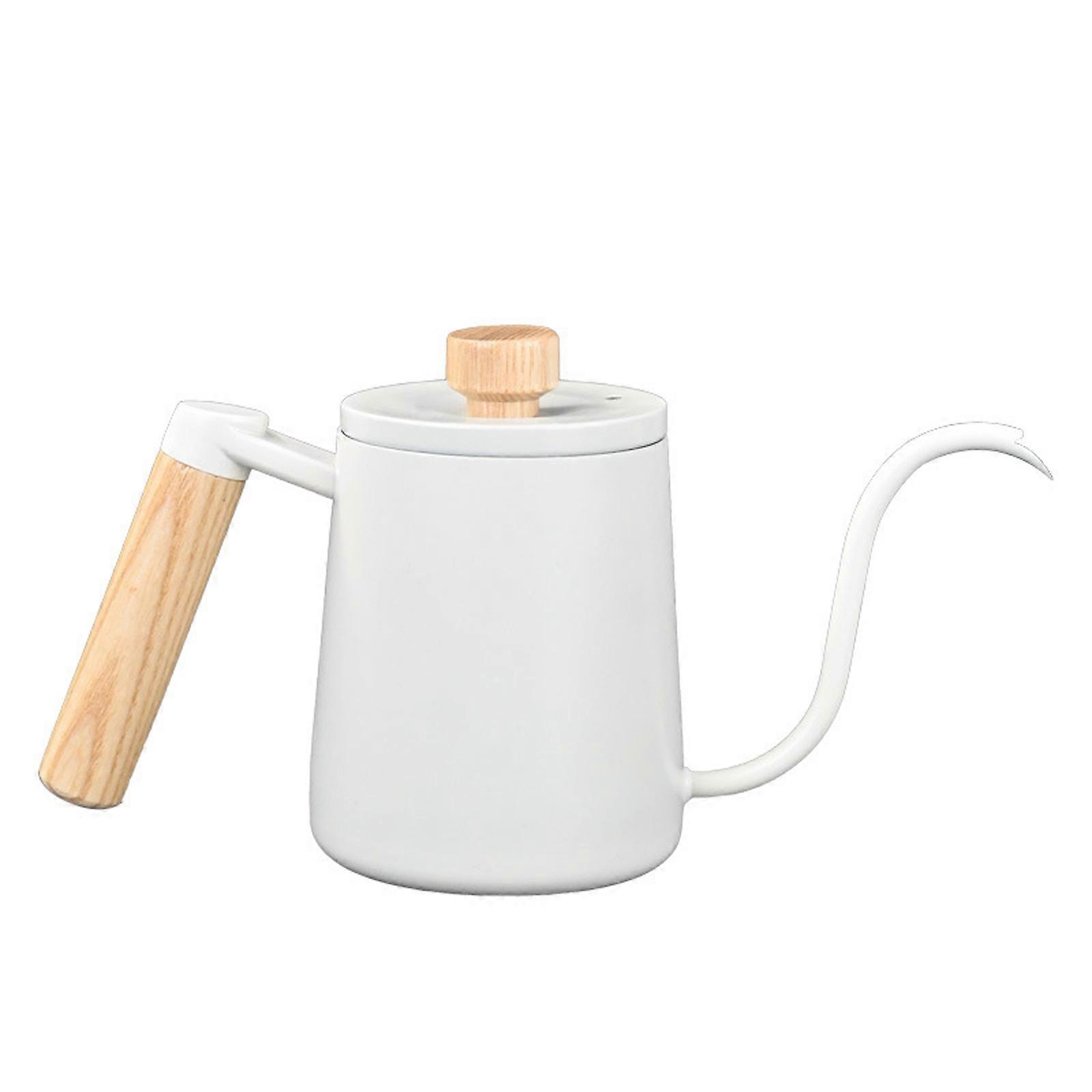 350ml Capacity Pouring Over Kettle With Cover Ergonomic Gooseneck Spout Ensures Controlled Water Flows For Perfect Brews Multicolor