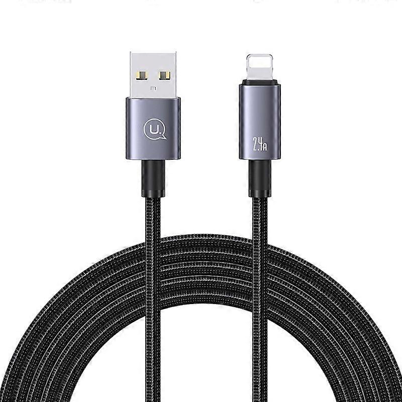 2m USB To 8 Pin 2.4A Fast Charge Data Cable