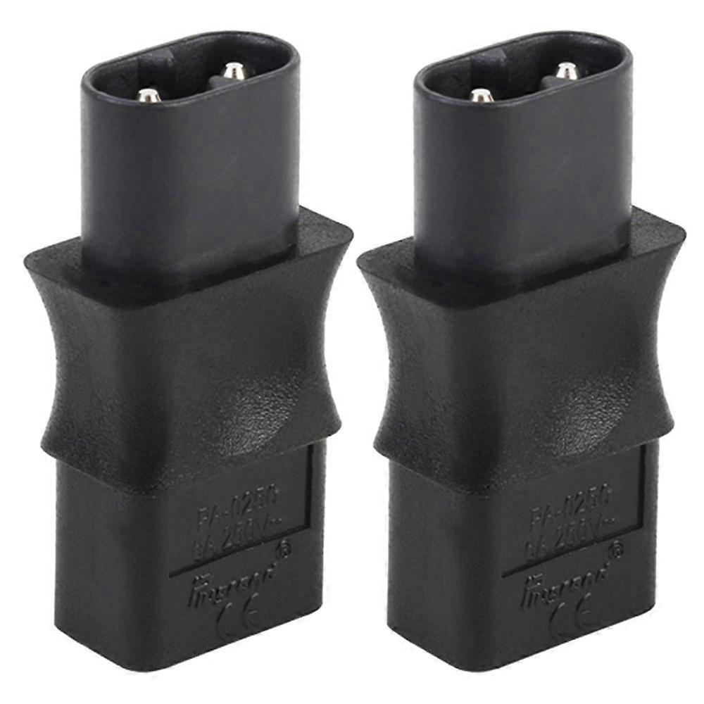 IEC 320 C8 to C9 power adapter