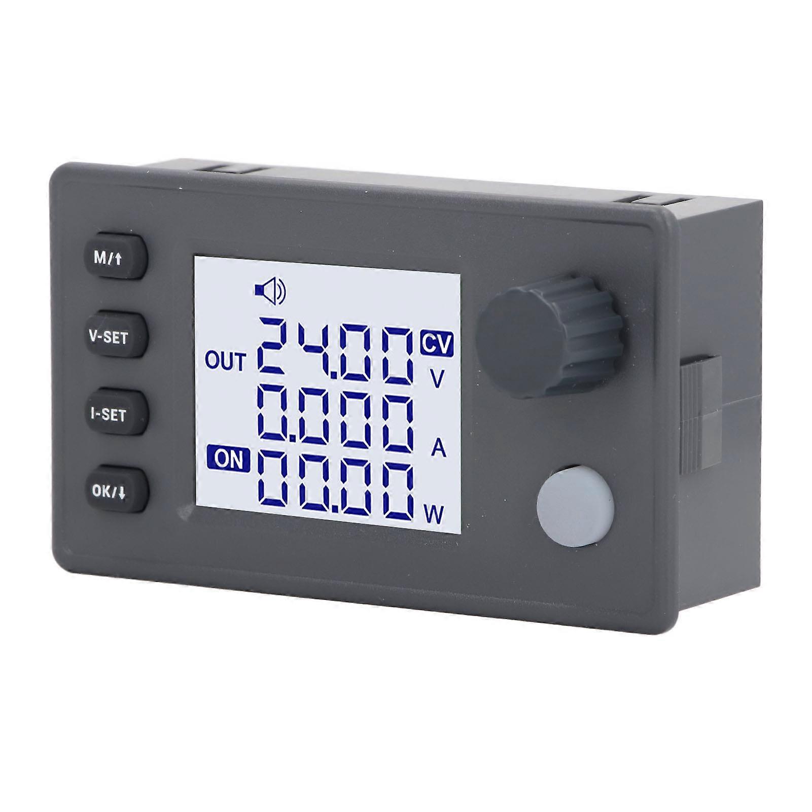 DC6‑36V to DC0.5‑36V 40W Buck Boost Converter 1.8in LCD Display Adjustable DC Step Up Down Power Supply