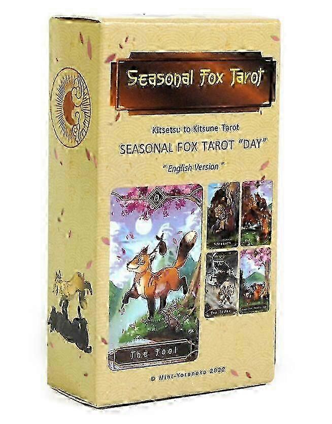 78 Pcs Wyspell Tarot Cards for Beginners Board Game Deck Fortune Telling Family Party Guide Versions Edition
