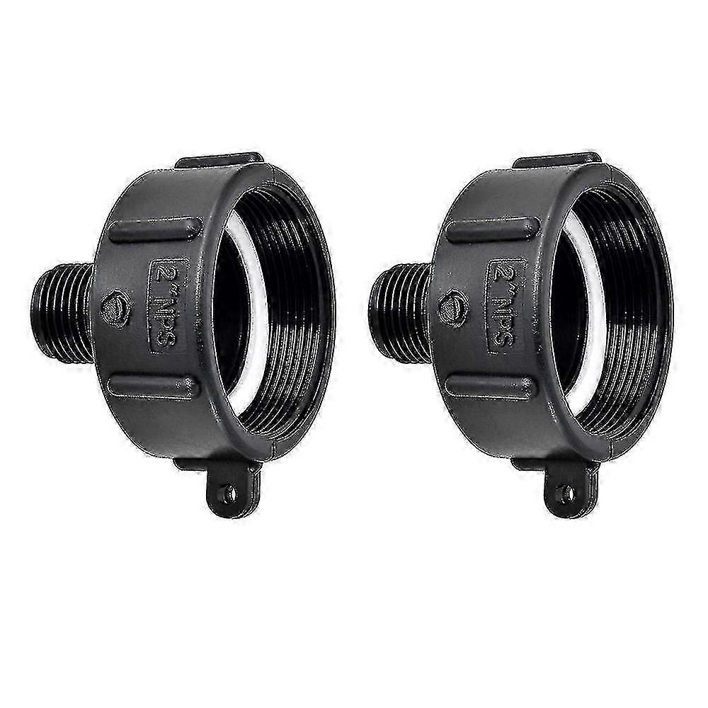 2pcs Ibc Tote Adapter 275 330 Ibc Adaptateur Fine Thread 2inch Nps