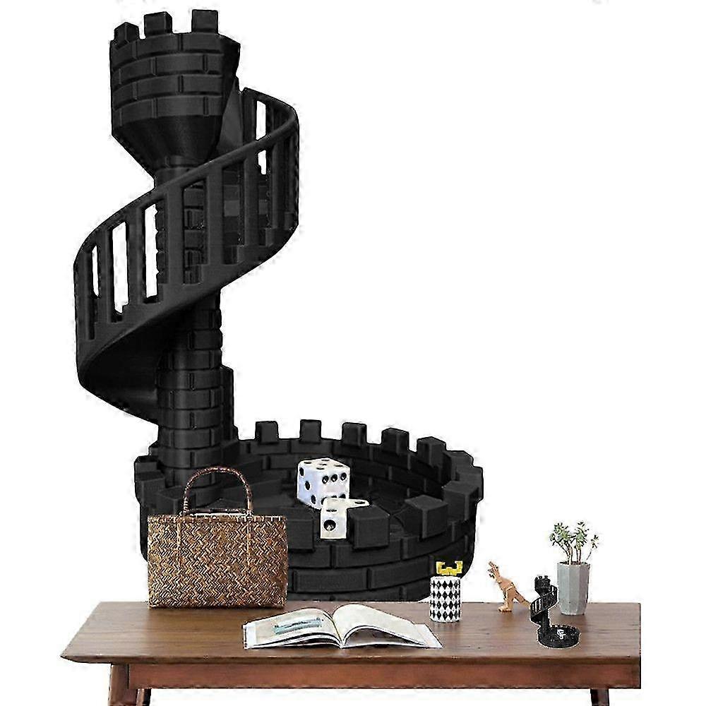 Castle Dice Tower, Tabletop Games Accessory for RPG Dungeons and Dragons, Medieval Style Table Ornament