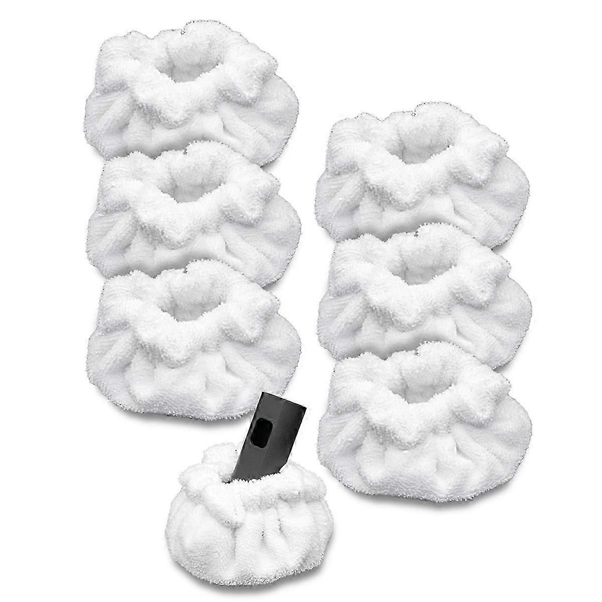 Steam Cleaner Accessories, Small Bonnets (Triangle) for Neat Steam Cleaner, Reusable Steam Mop Pads