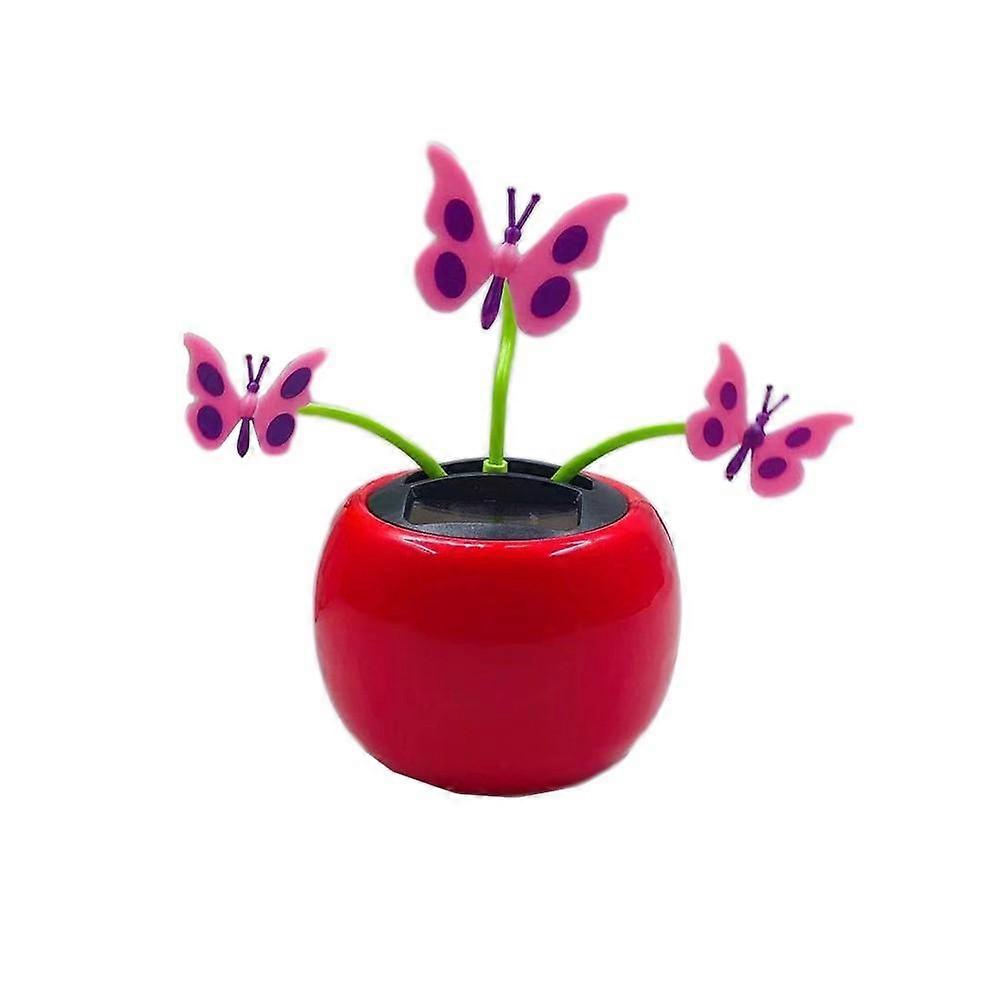 Delicate and Charming Solar Powered Dancing Flower Attractive Home Decorations