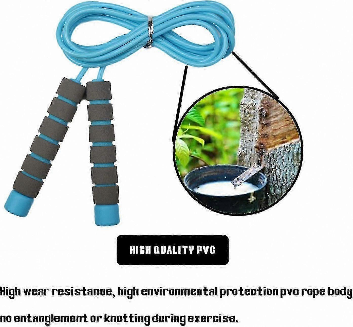 Adjustable Skipping Ropes for Kids - 2 Pack Tangle-Free Jump Ropes with Soft Grip Handles for Exercise & Fun Activities