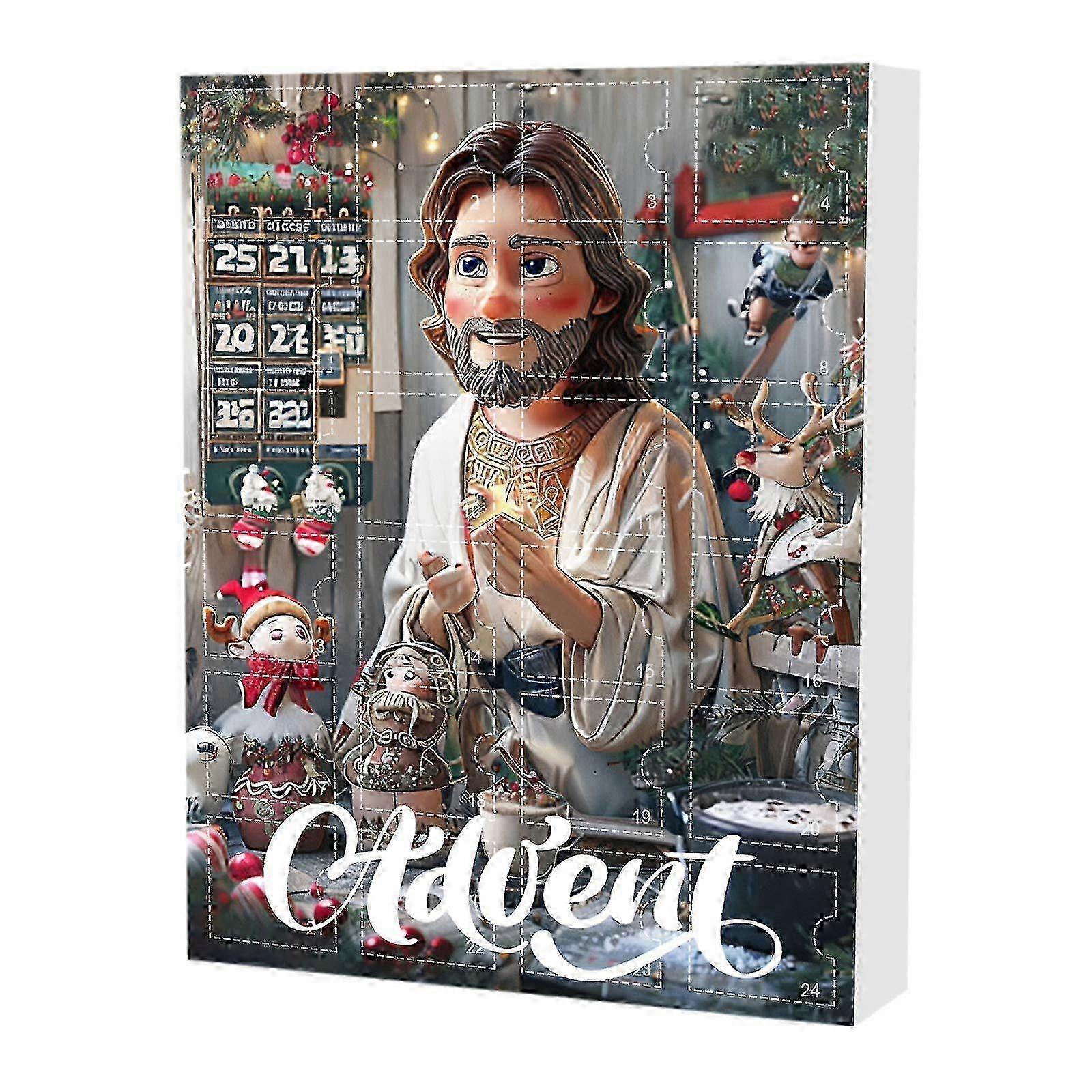 Advent Calendar for Christmas with Mixed Surprise Blind Box Items