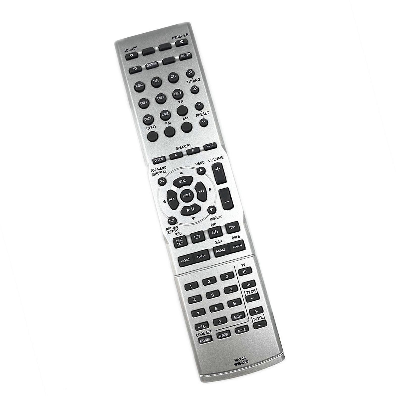 Family Friendly Amplifier Remote Control For RAX26 WV50050 Drop Resistant Housing Simple setups Low Maintenance Multicolor