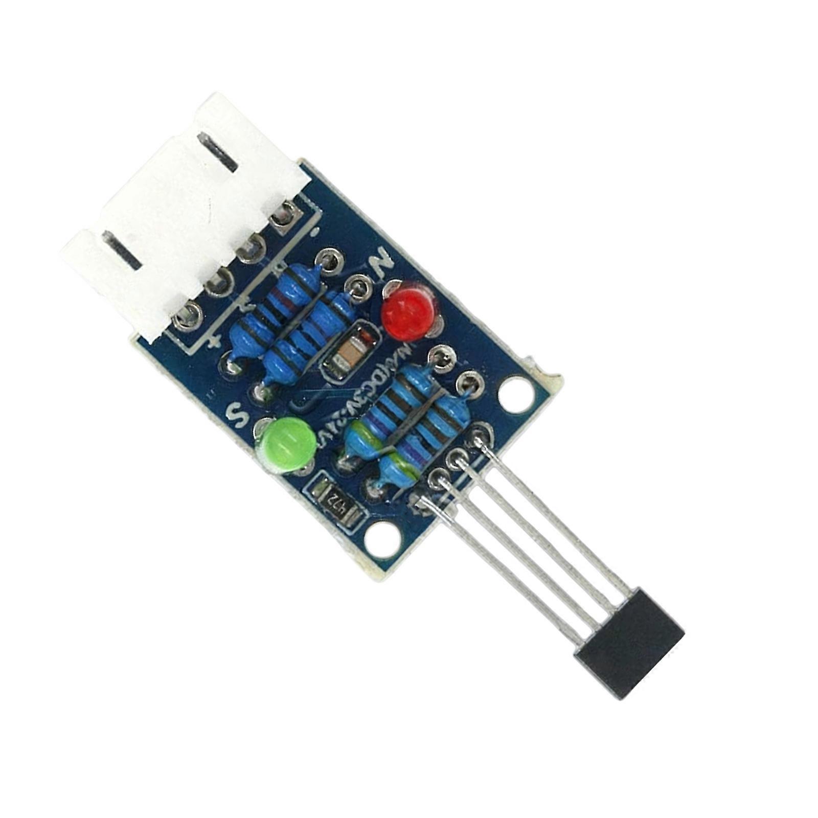 LED Backed Magnetic Field Analysis Circuit NS Polarity Tester Circuit For Instantly N S Polarity Recognition Multicolor