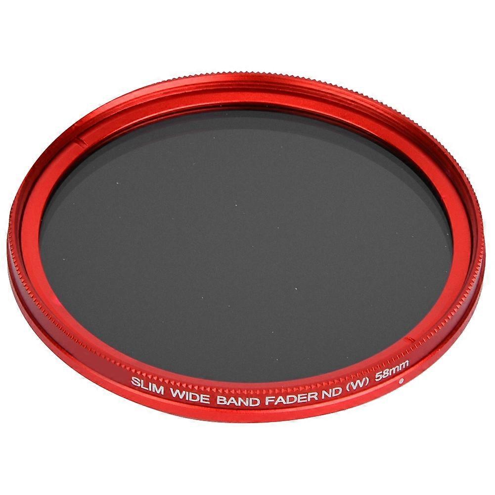 FOTGA 58mm ND2-400 Silm ND Filter Adjustable Variable Neutral Density ND2 to ND400 for Camera
