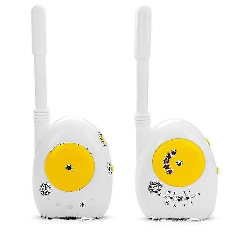 Wireless Audio Baby Monitor One-way Communication Max. 100m Transmission Range Crying Activated With Indicator Lights Battery Powered 25-26