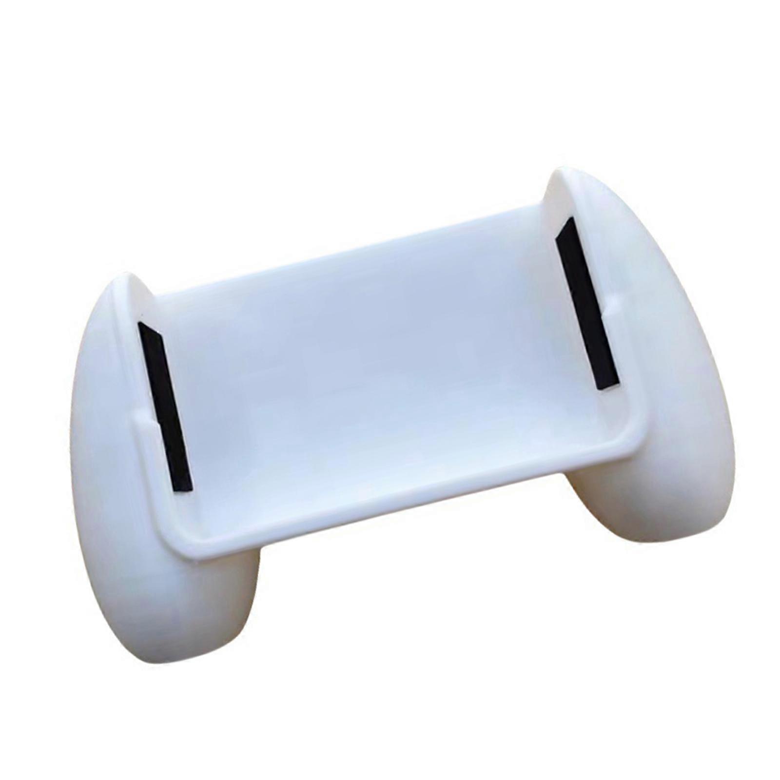 Engineered Handheld Controller Grip With Slip Texture Ergonomic Design Suitable For  3D Printed Durability  White