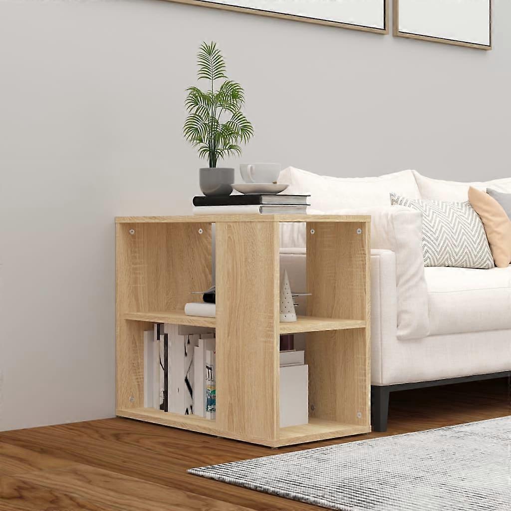 Side Table Sonoma Oak 60x30x50 cm Engineered Wood