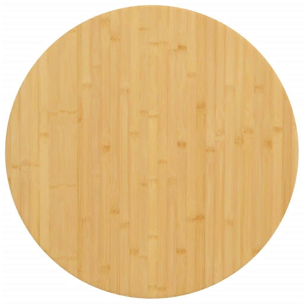 Tischplatte Ø60x2,5 cm Bambus