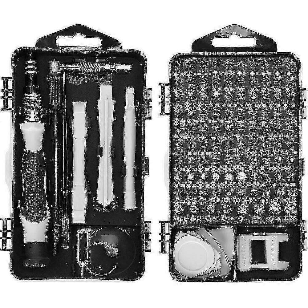 Precision Screwdriver Kit with 122 Bits for Electronics Repair