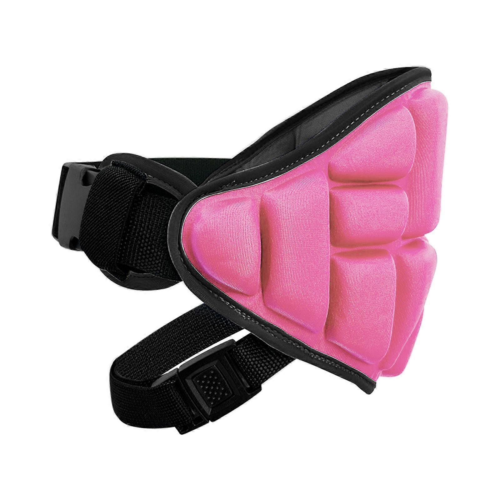 Lapset Urheilu Lantiosuojat varten Jääkiekko Hiihto Lumilautailu Luistelu Lasten Lonkkasuojat Säädettävät pehmustetut shortsit Pinkki S