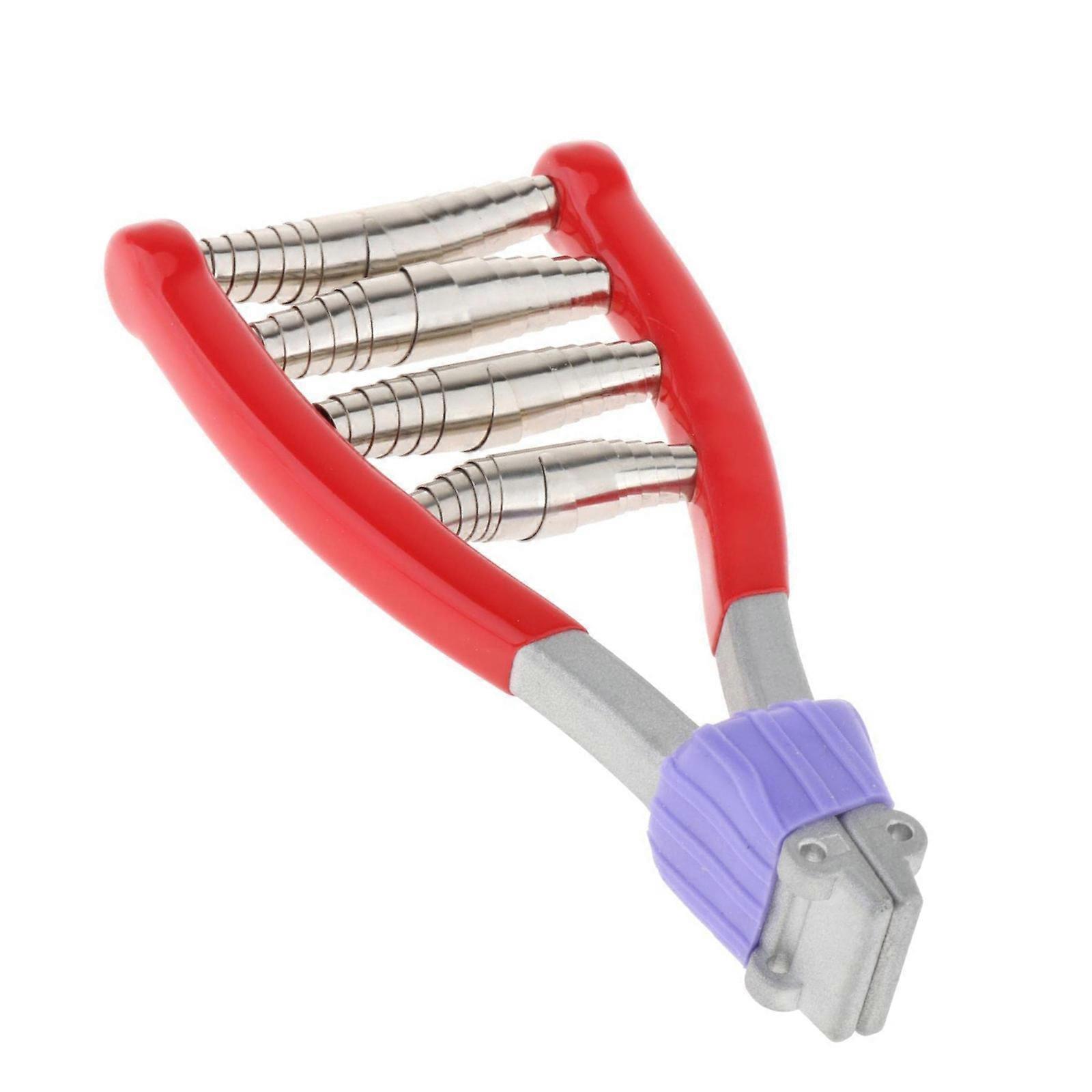 Badminton Stringing Clamp 4 Spring Starter Clamp Universals Wide Head Starting Clamp Tennis Racket String Machine  Red