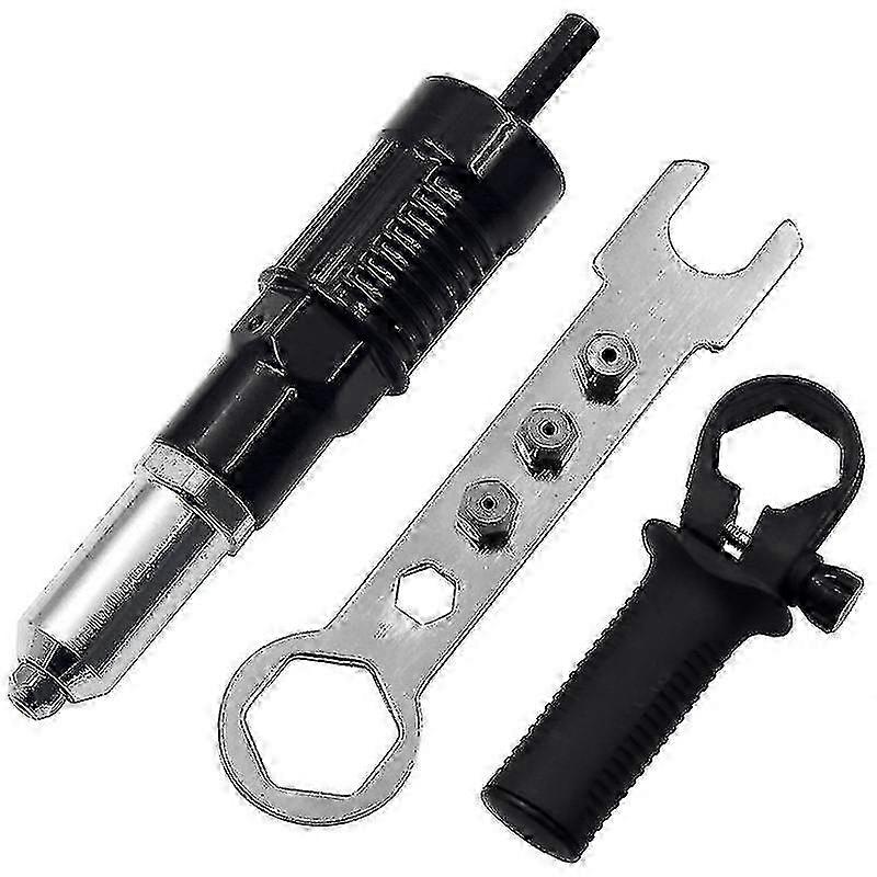 Electric Rivet Nut Gun Riveting Tool Cordless Riveting Drill f74