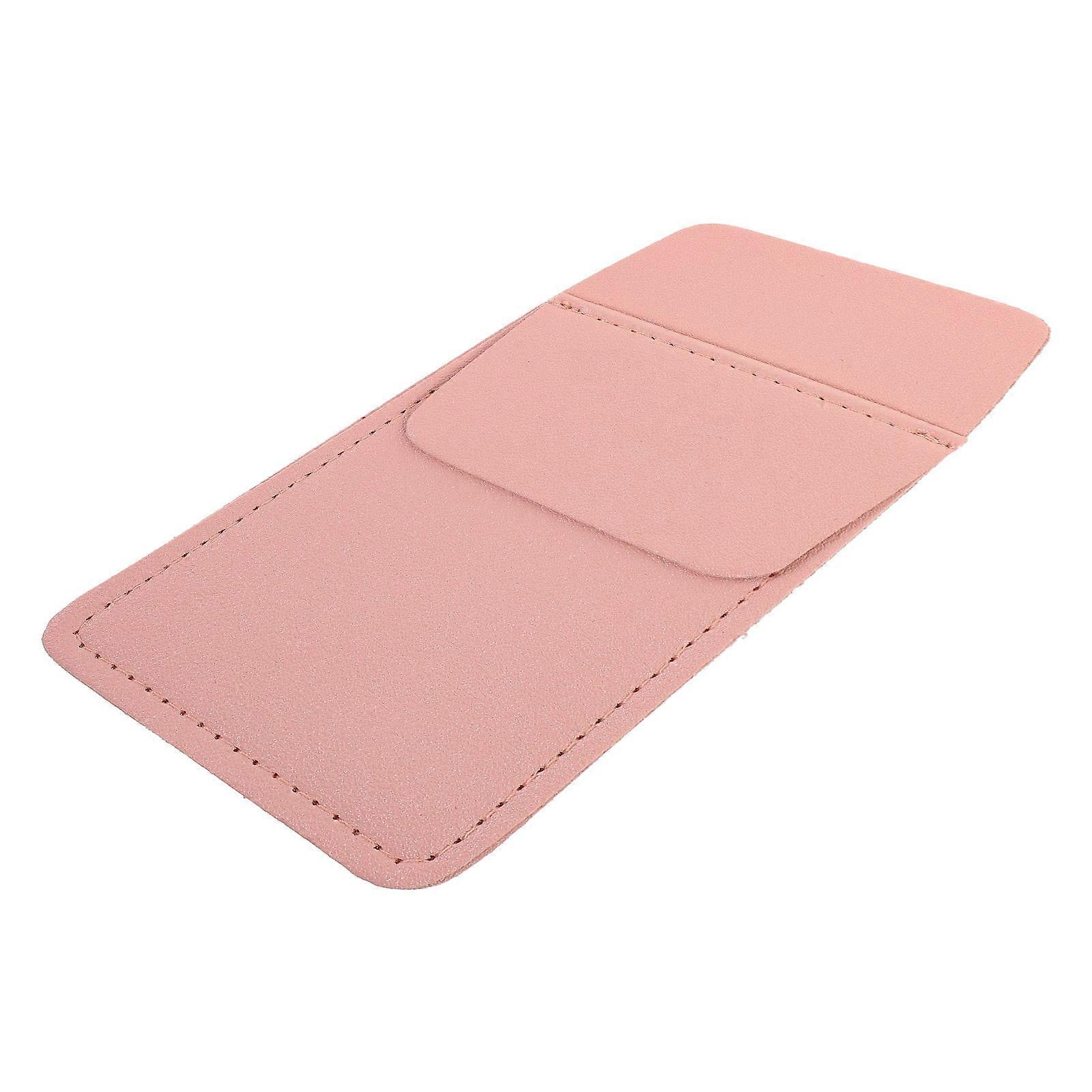 Pen Inserted Pouch for Storage Use Pink Organizer