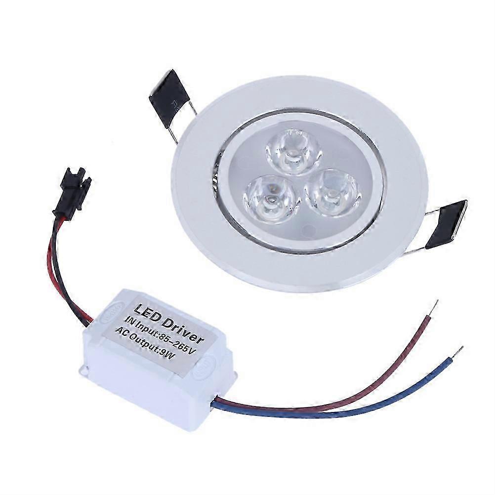 LED Recessed Ceiling Light, Adjustable Dimmable Spotlight Lamp
