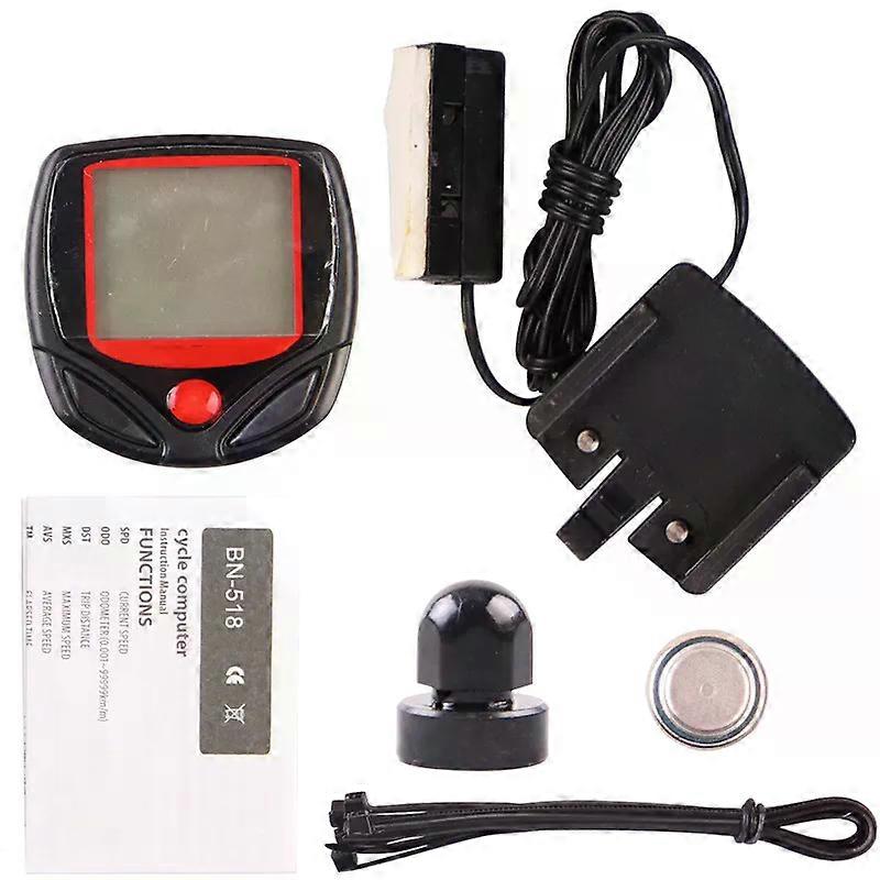 Waterproof Bicycle Bike Cycle Lcd Display Digital Computer Speedometer cycling computer speedometer  bike odometer