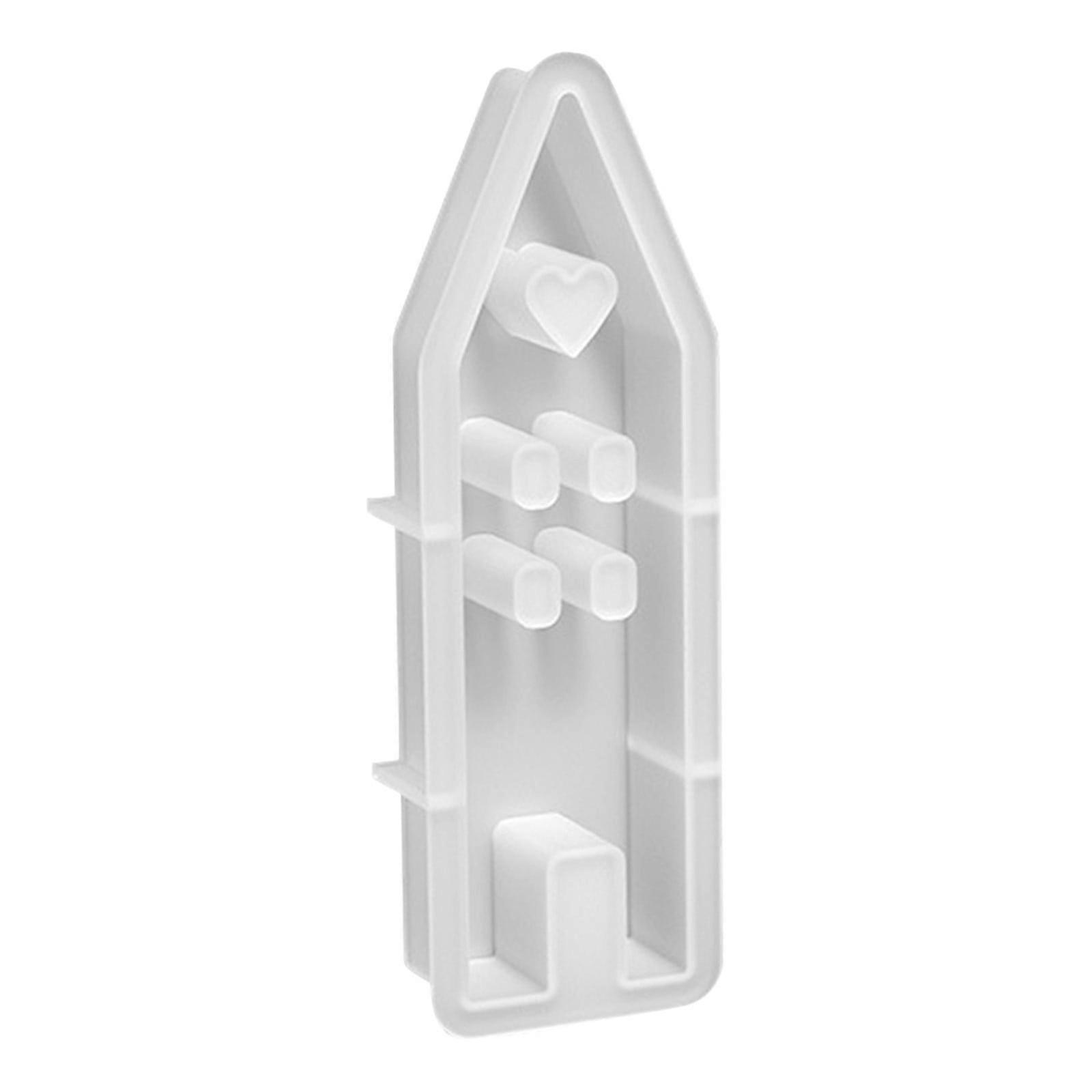 Silicone Molds for Candles, Soap, Epoxy Resin - House with Window Design, Compatible with DIY Craft Casting