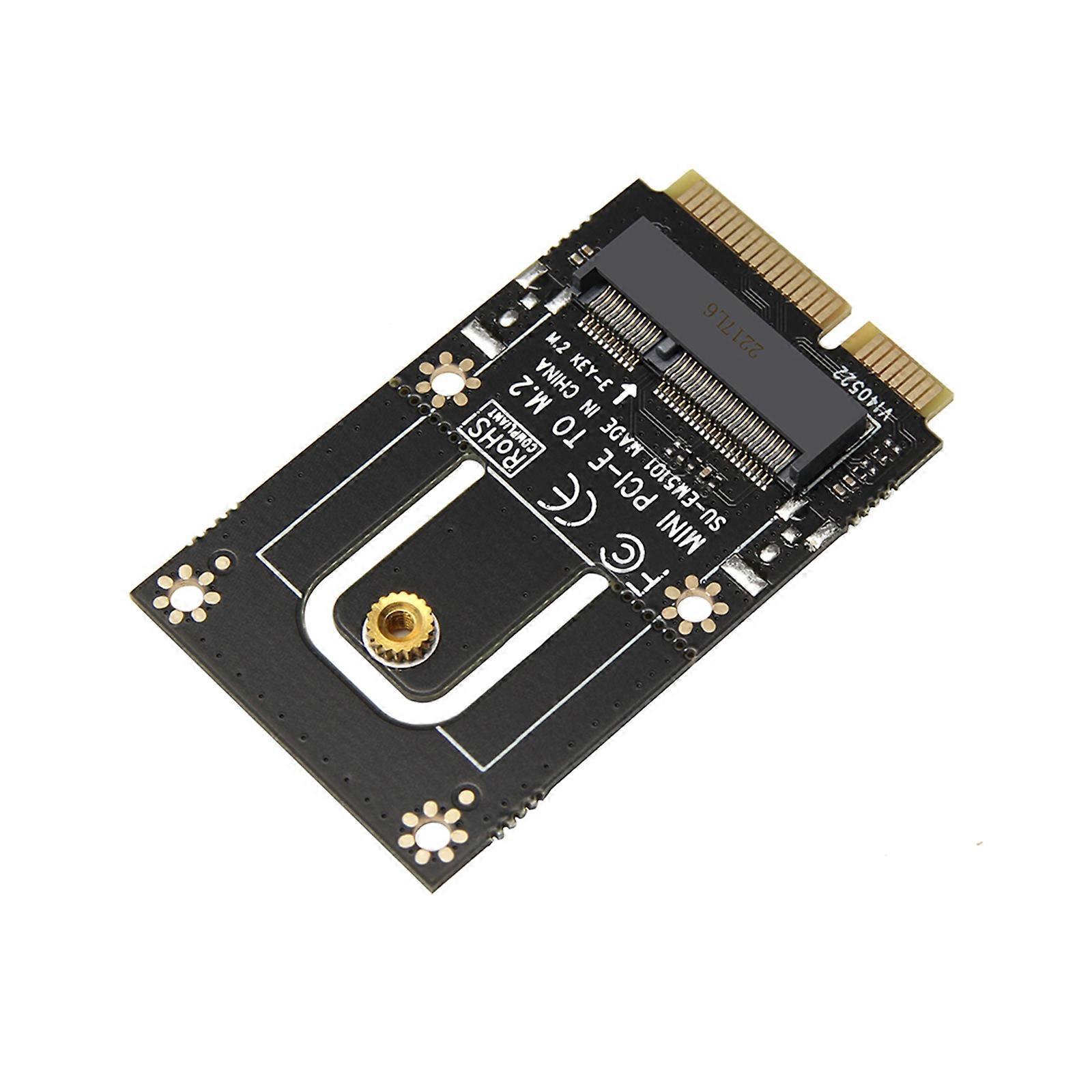 M.2 NGFF Wifi Adapter M2 Ngff Key A+E to Mini Pcie Pci Express Wifi Wireless Network Card Multicolor