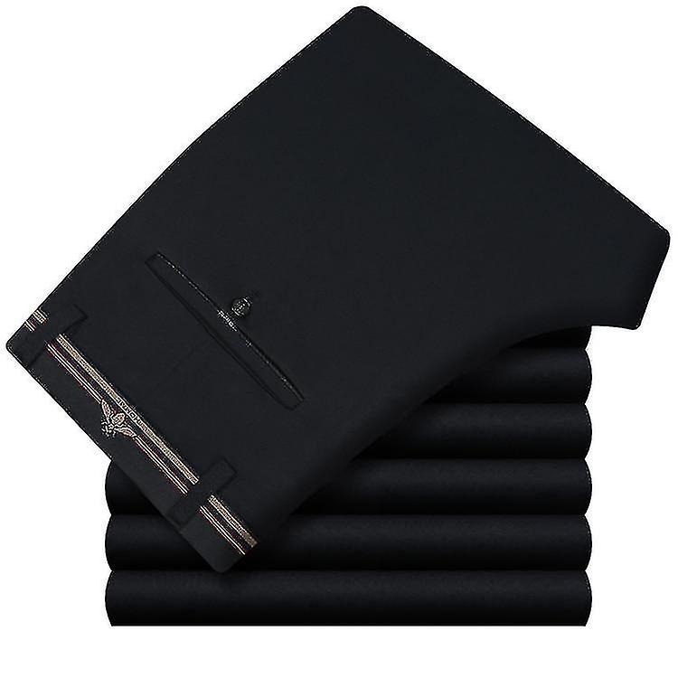 Sommer stretch formell rett klassisk passform bukse