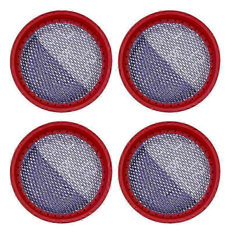 4Pcs Replacement Filters for Dibea D18 D008Pro Vacuum Cleaner Washable