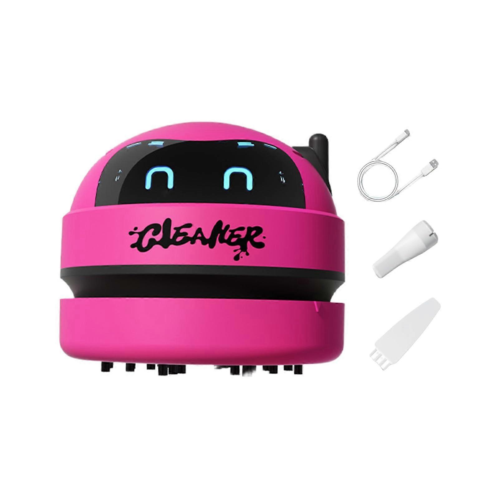 Robot Vacuum Cleaner USB Rechargeable 500Min Runtime Washable for Keyboard Car Home